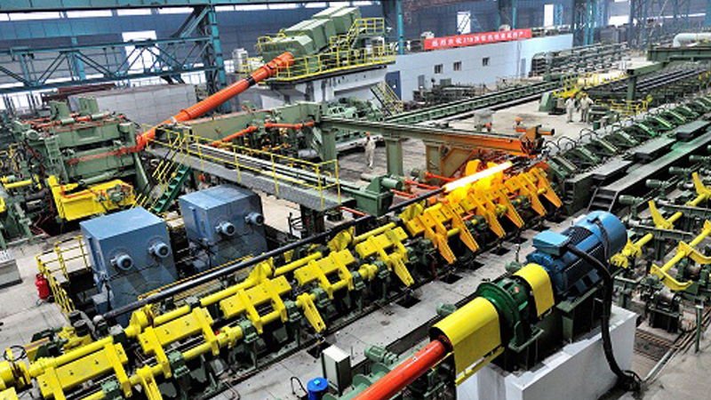 浙江格洛斯縫鋼管有限公司φ1200大無縫鋼管工程拔伸機環(huán)模更換裝置電控系統(tǒng)