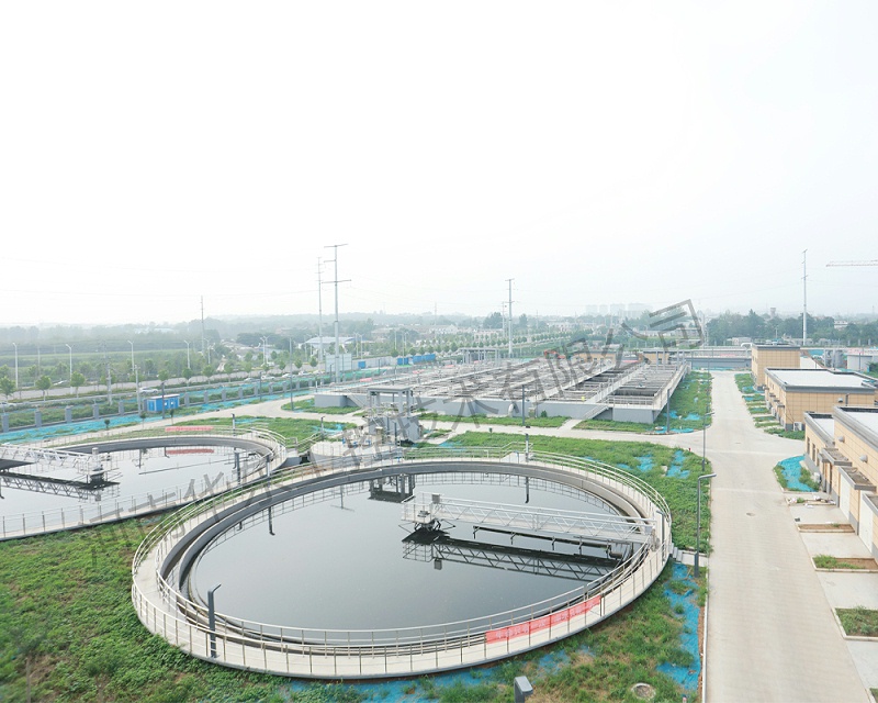 污水處理廠現場拍攝圖
