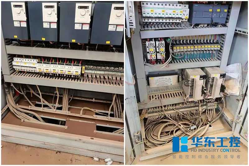 華東工控助力河南受災企業恢復生產現場